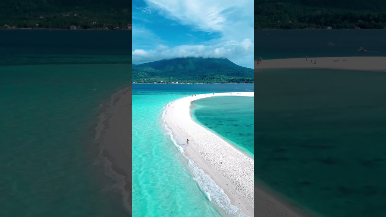 Camiguin's breathtaking White Island. 🏝️ Philippines 🇵🇭.