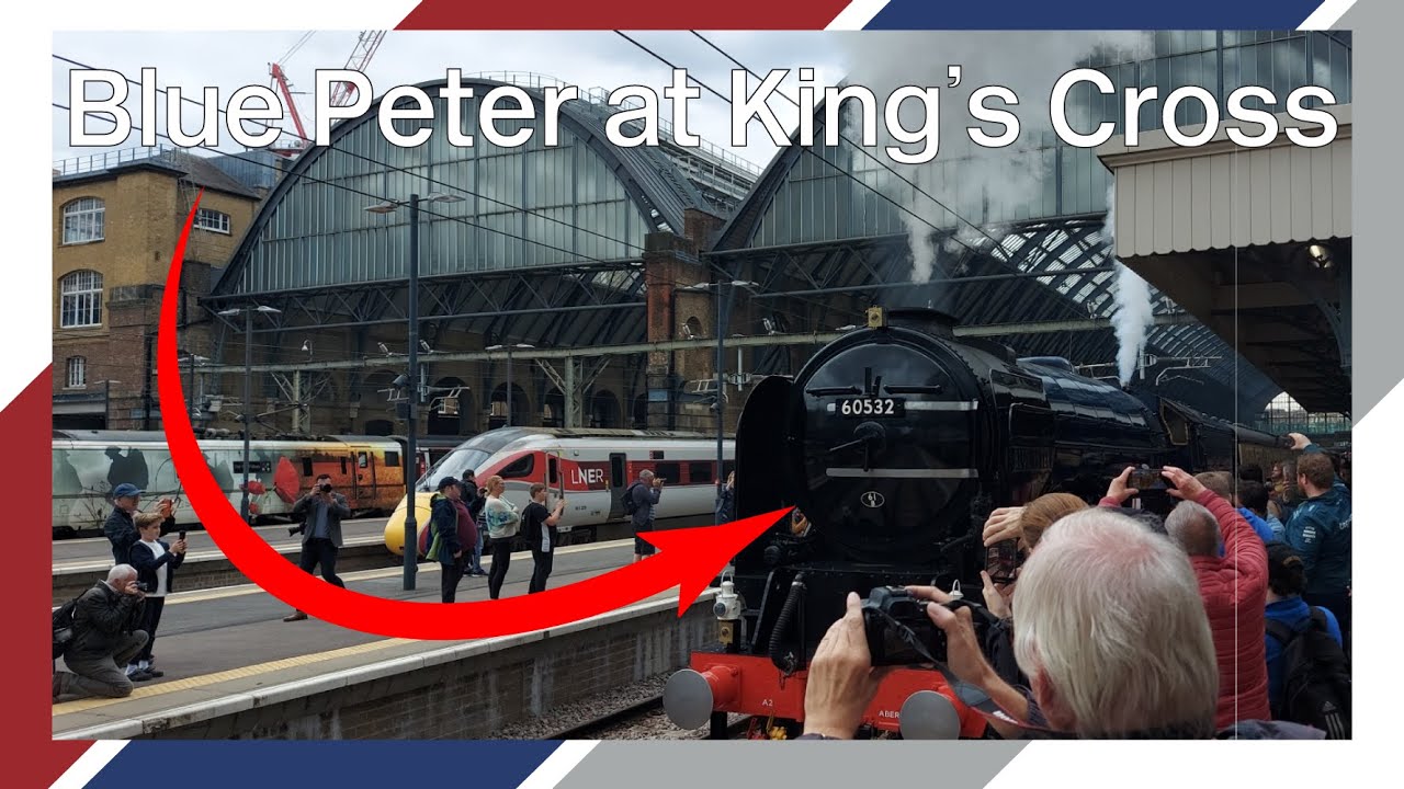 Blue Peter Departs from London Kings Cross! (13th July 2024, with Bonus Trains!)
