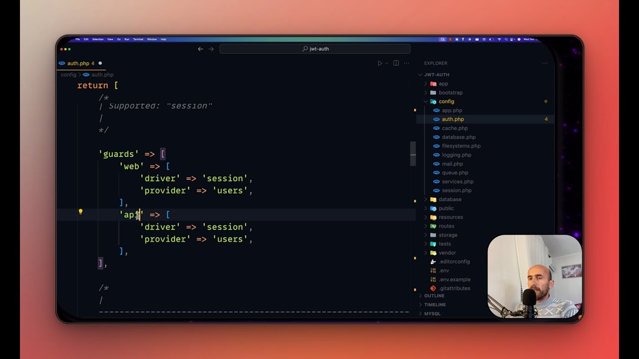Laravel JWT authentication tutorial