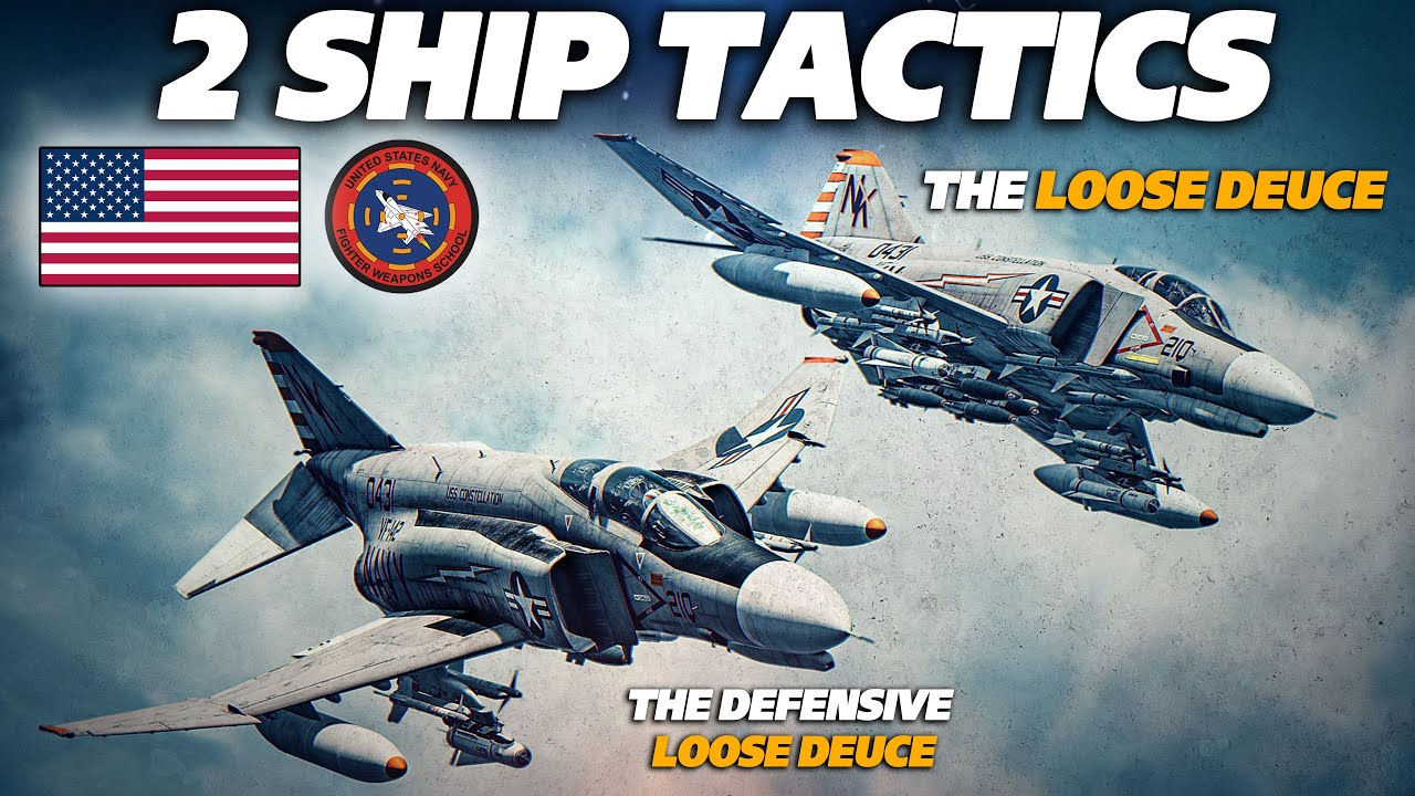2 Ship Tactics | Real Top Gun Tactics | F-4 Phantom II | THE LOOSE DEUCE | Digital Combat Simulator