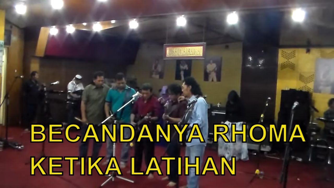 BECANDANYA RHOMA IRAMA DI SESI LATIHAN 20 juli 2017