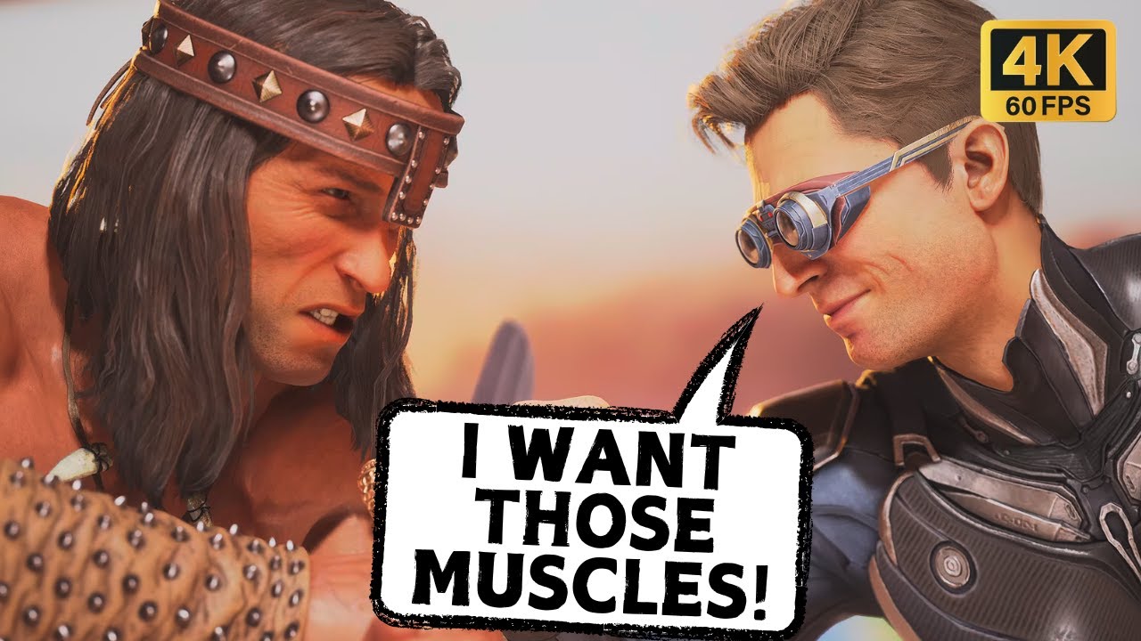 MK1 Characters Are Jealous Of Conan - Mortal Kombat 1
