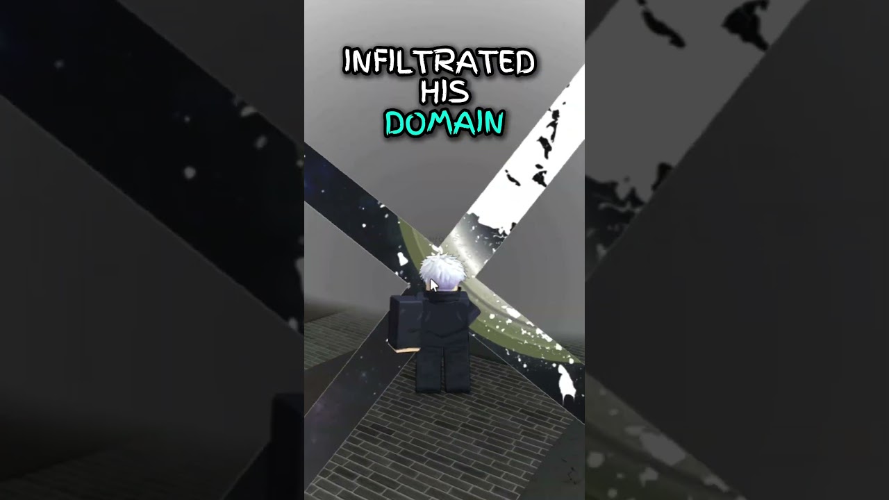 INFILTRATED HIS DOMAIN #jjkgame #jjs #roblox  #anime