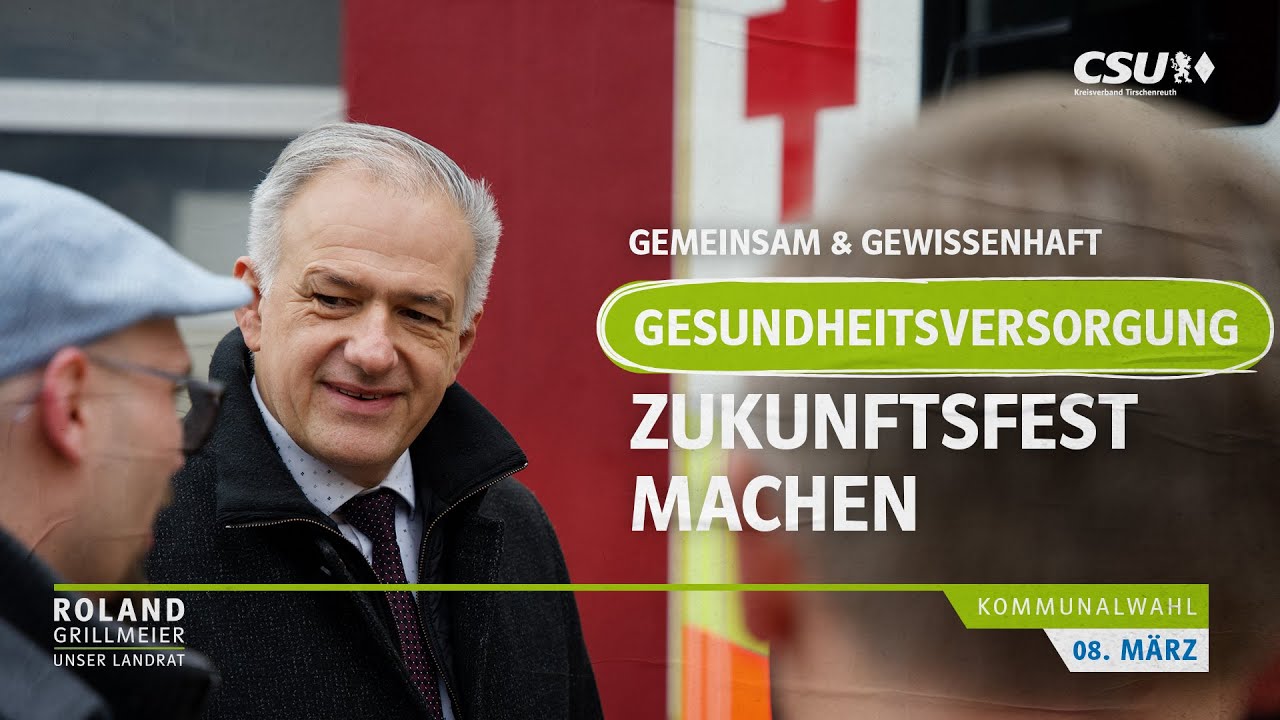 Gemeinsam & gewissenhaft Gesundheitsversorgung zukunftsfest machen | Landrat Roland Grillmeier