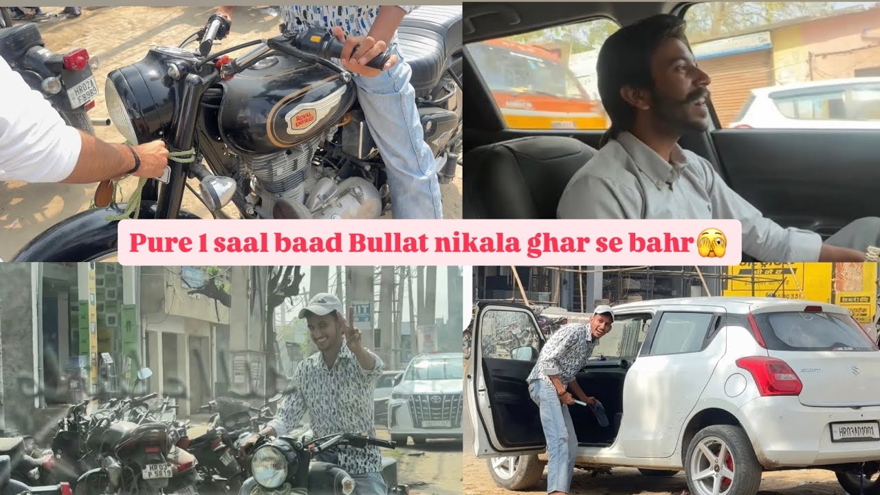 Pure 1 saal baad Bullat ghar se bahr nikla 🫣|| Naresh singar😂😂
