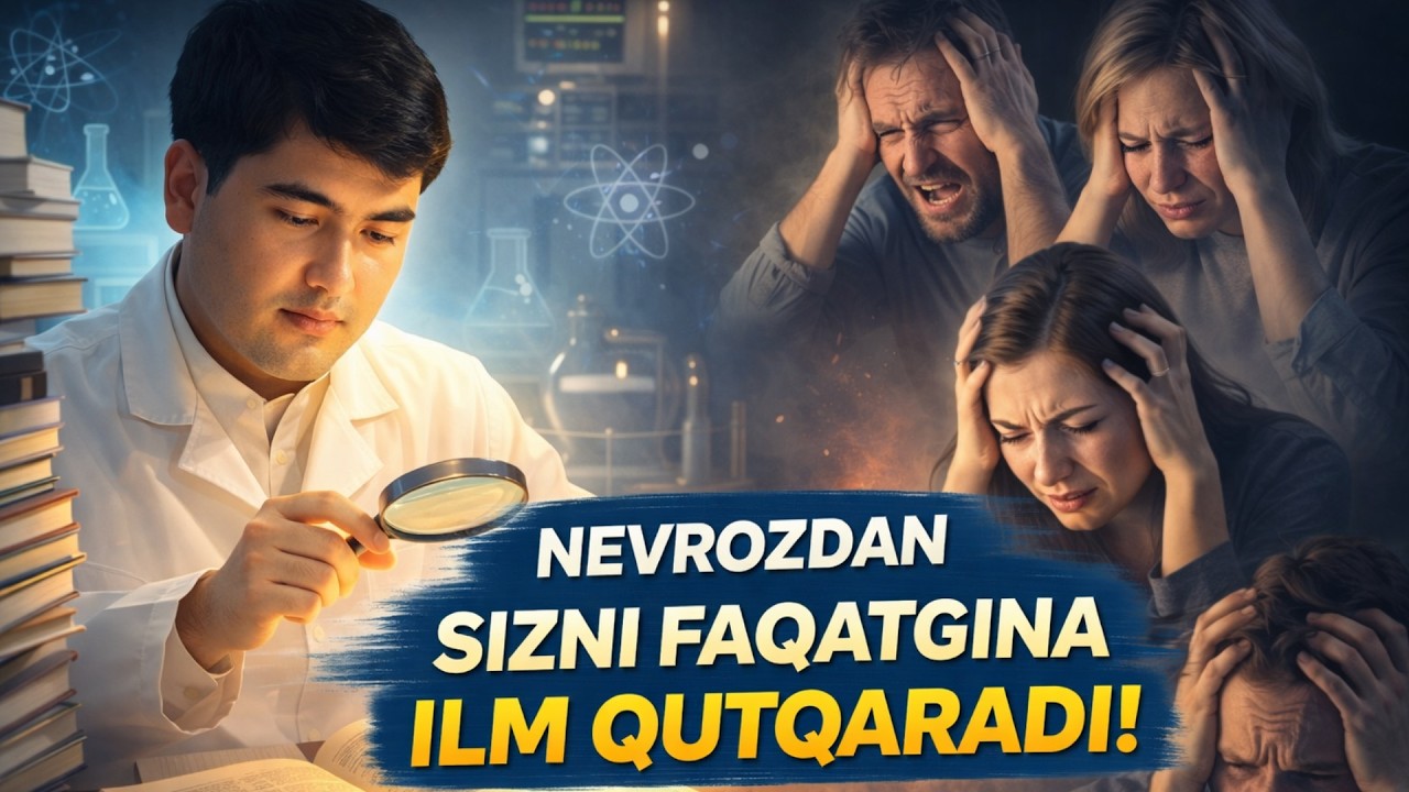 Nevrozdan qutulishingizda ilmdan boshqa hech narsa sizga yordam berolmaydi!