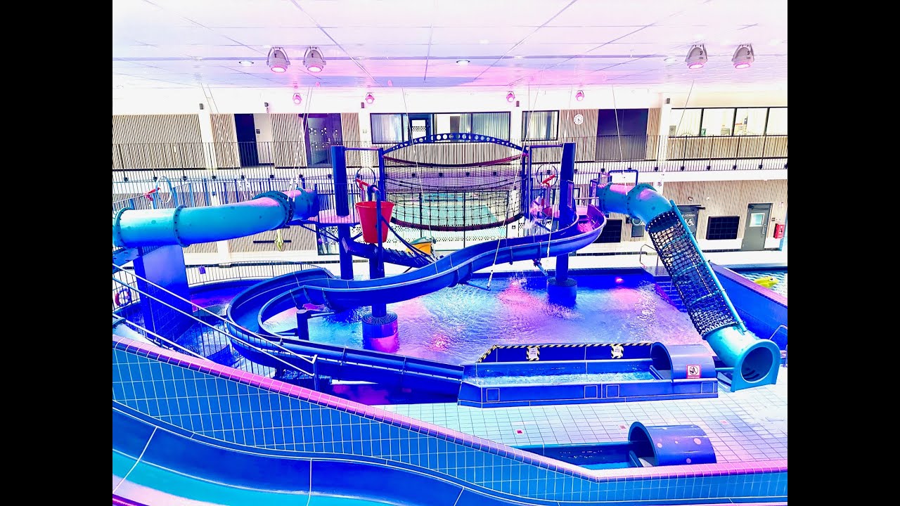 Swimming pool playground  vlog Pingvinen #swimming #playground #funplaces #bad #varberg