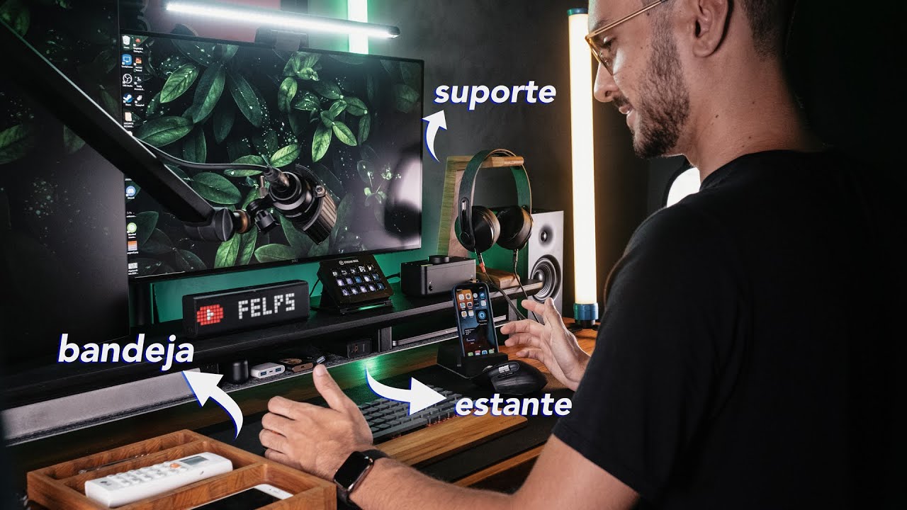 Assim consegui deixar meu Setup ORGANIZADO.