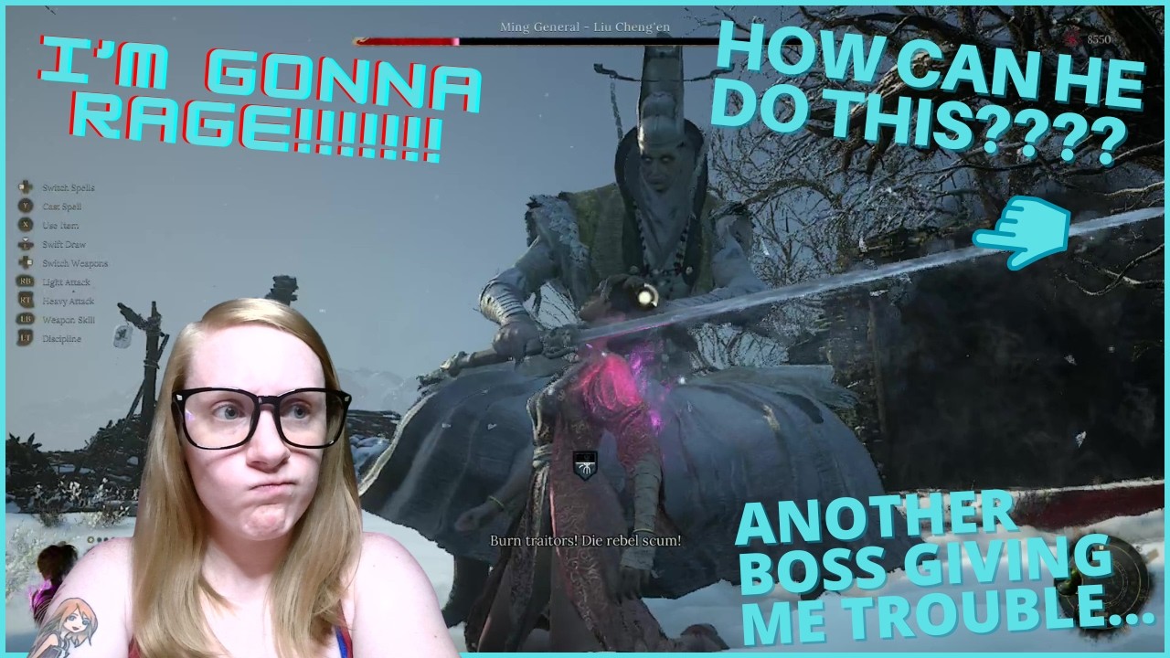 I'M GONNA RAGE...BOSS BADDIE GIVING ME TROUBLE??!!! // Let's Play WUCHANG FALLEN FEATHERS Part #25!!