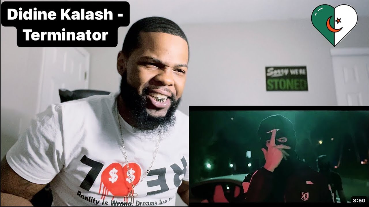 Didine Kalash - TERMINATOR (Clip Officiel) CANNON 16 | American Reaction 🇺🇸🇩🇿