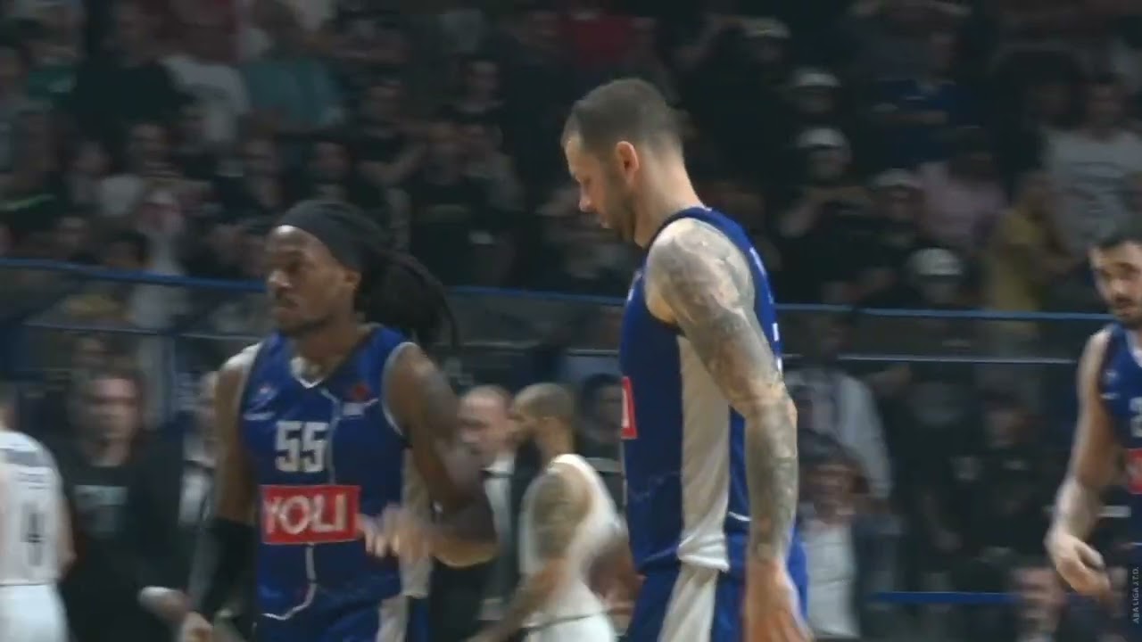 Micov drains CLUTCH THREE to win Game 2 for Budućnost VOLI (Budućnost VOLI - Partizan NIS,15.5.2022)