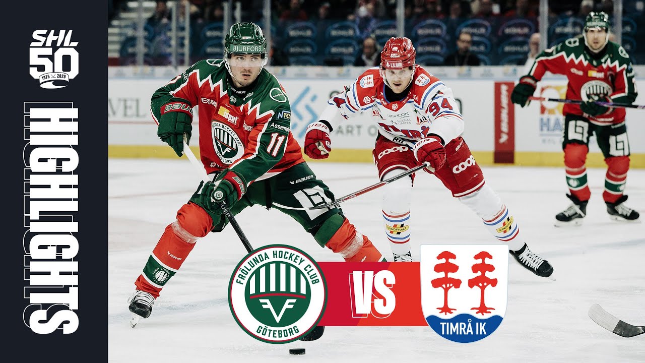 Frölunda vs Timrå | 18 okt 2025 | Highlights
