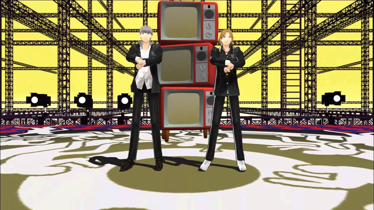 [MMD] Persona 4 Gangnam Style Yosuke and Yu