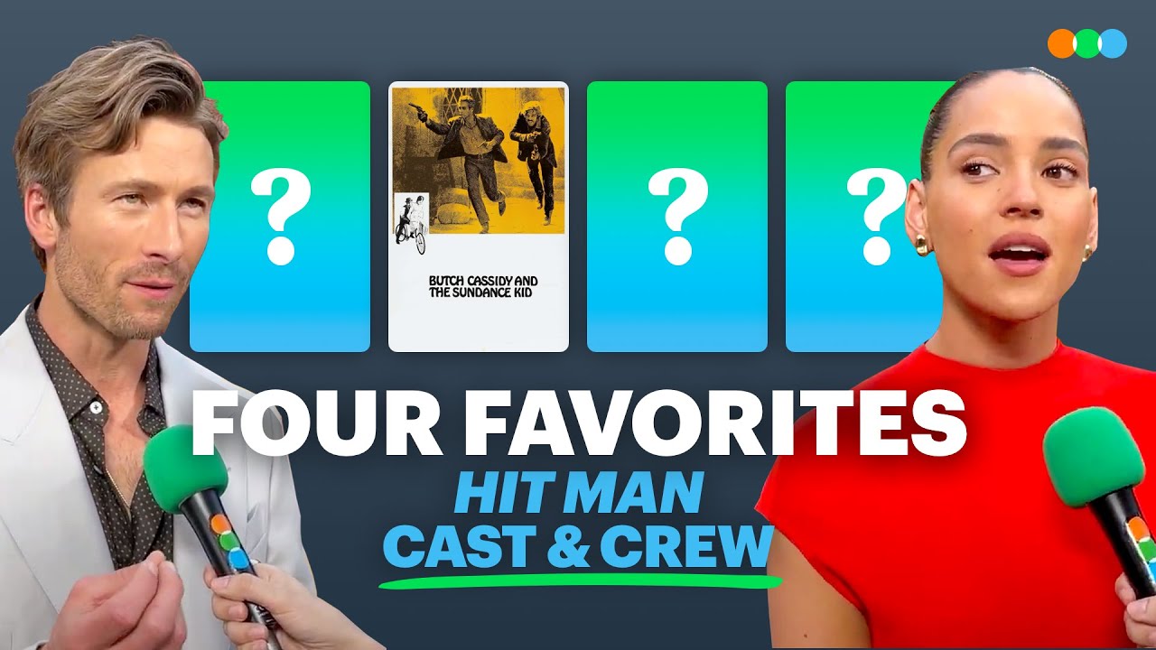 Four Favorites with Glen Powell, Adria Arjona, Richard Linklater, and more from Hit Man