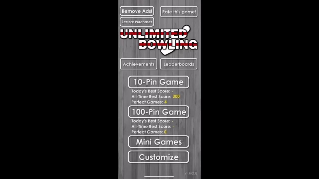 Unlimited Bowling-300 Perfect Game (Three Part Video)
