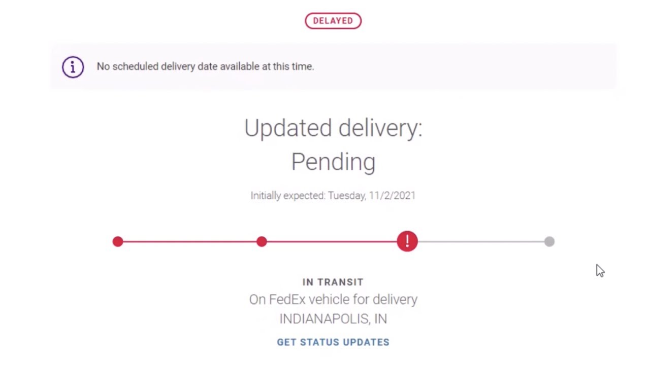 FedEx customers complain of delivery delays