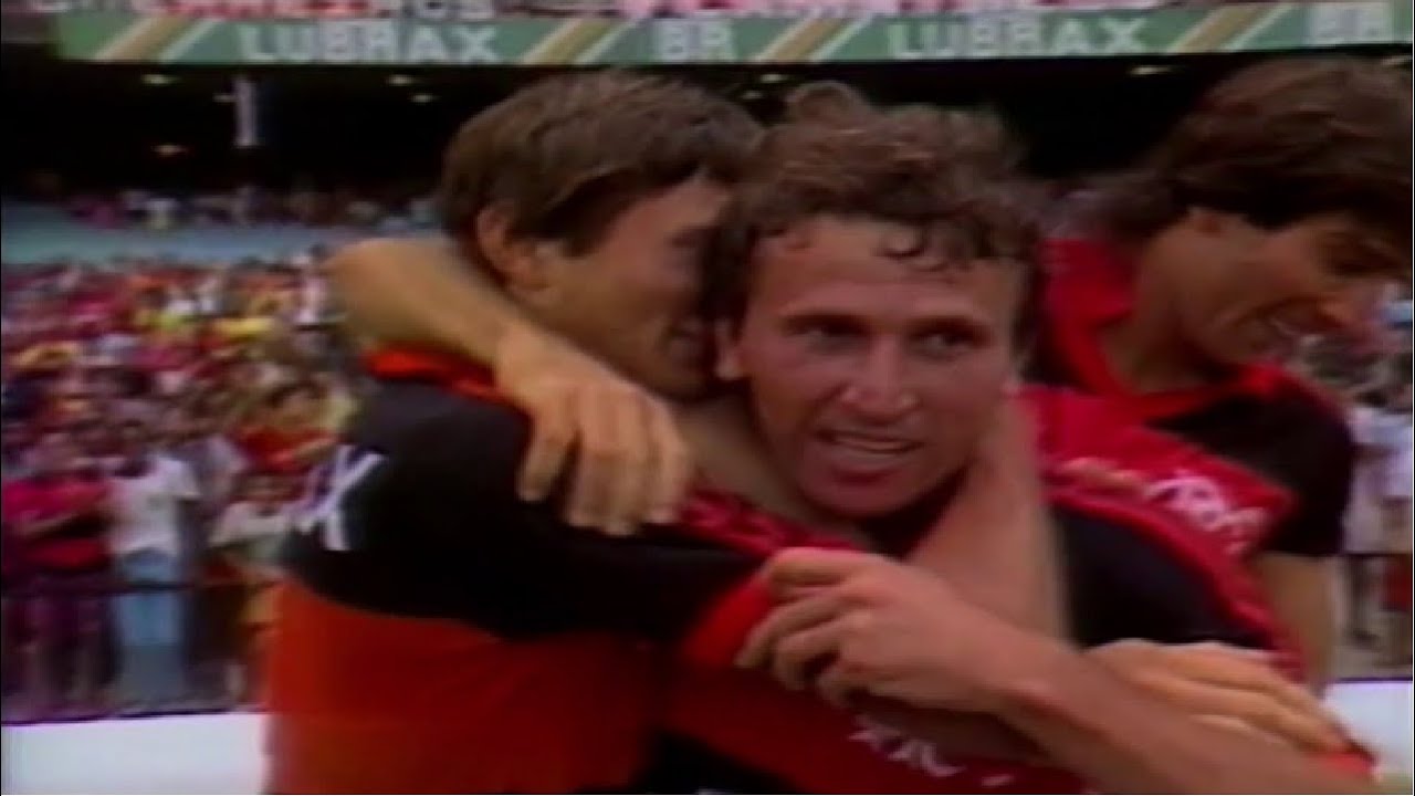 A atuação LENDÁRIA de ZICO contra o SANTA CRUZ em 1987!
