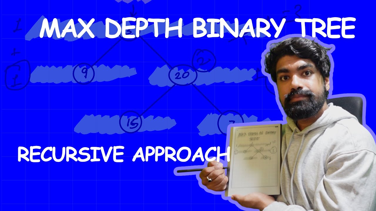 Maximum Depth Binary Tree | LeetCode 104 | Javascript | Recursive Approach