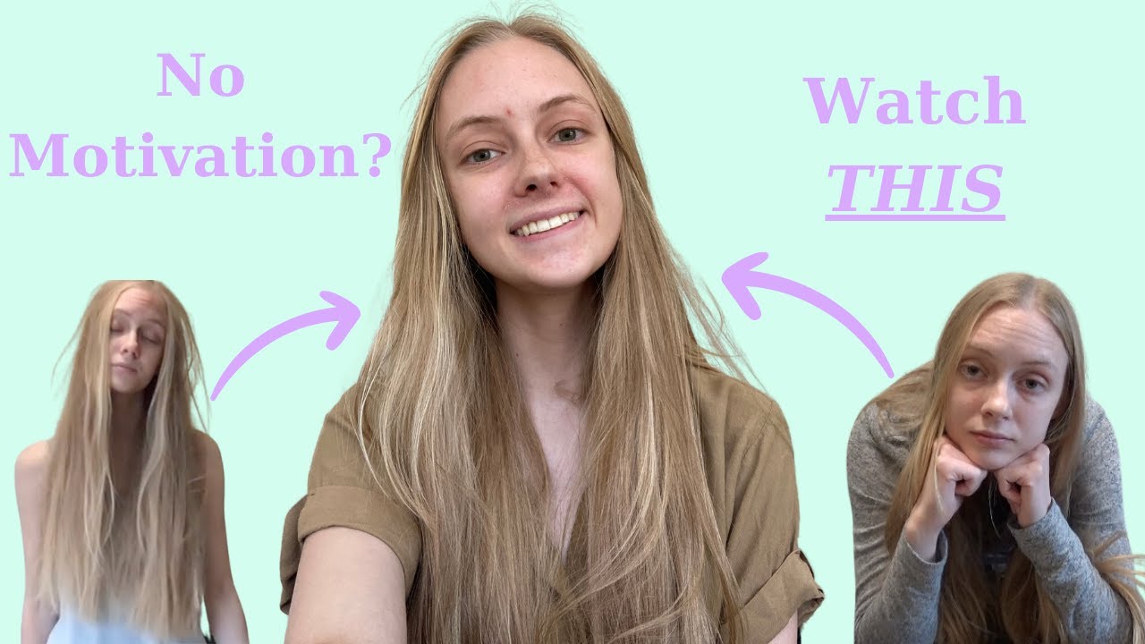 EASY Guide to GETTING MOTIVATED! (Including tips for my friends with ADHD!)