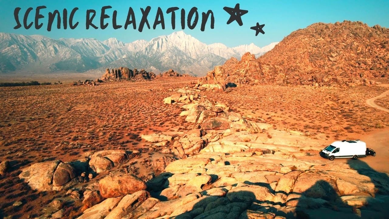 4K Scenic Relaxation Video | A Year in Full Time Vanlife