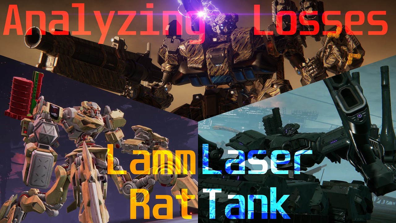 Analyzing Losses to Git Gud: Episode 3 -Missile Lamm & Laser Tank | AC6 PVP
