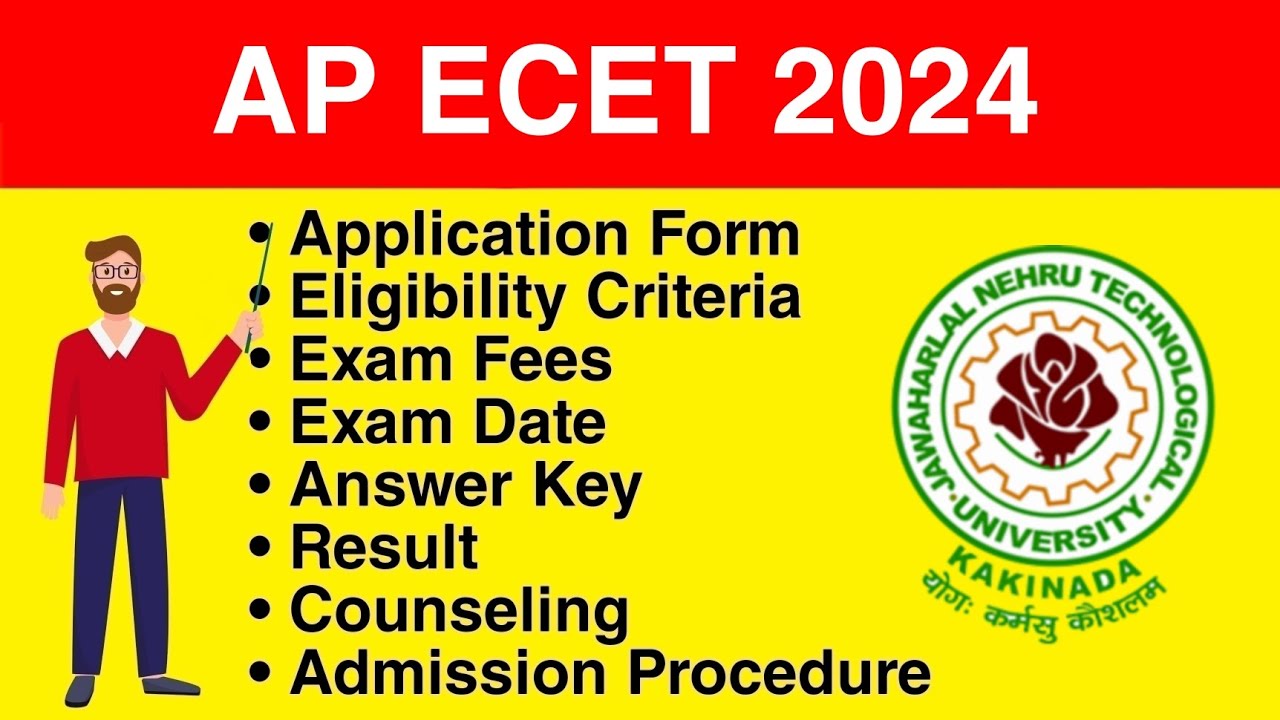 AP ECET 2024 - Application form, Eligibility Criteria, Exam Date, Syllabus