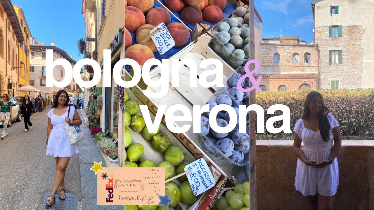 exploring bologna and verona | study abroad diaries