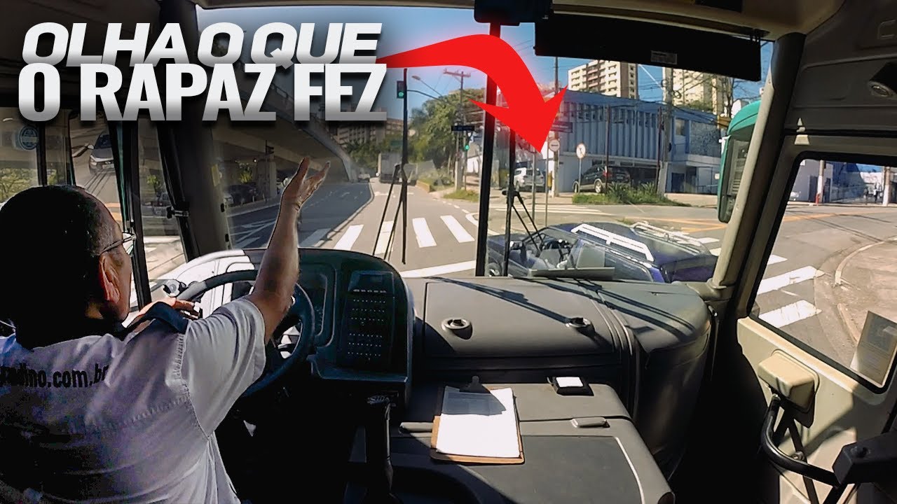 No Tr&acirc;nsito acontece de tudo | Fazendo Linha de Fretado para UFABC
