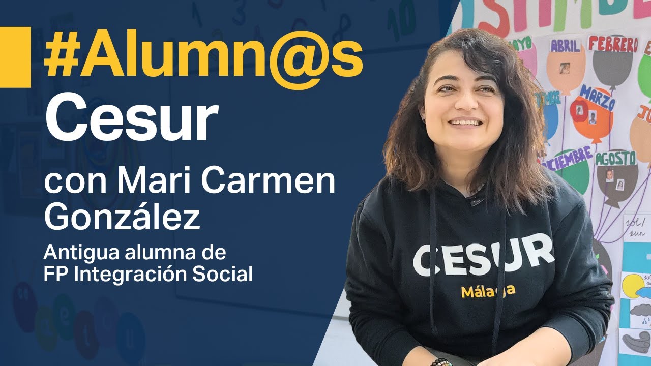 #ViveCesur - Mari Carmen nos cuenta su experiencia en Integración Social 🤲