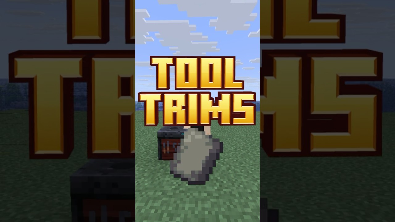 Minecraft Tool Trims are Here!!