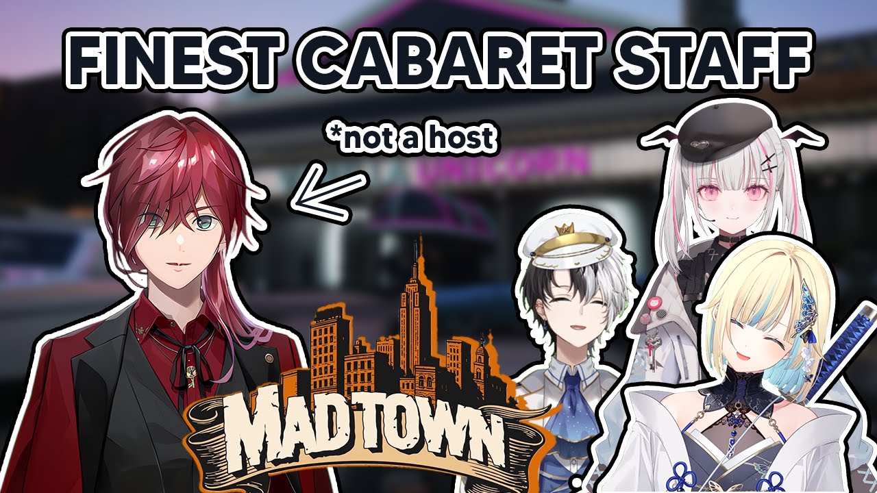 [ENG SUB] RORE THE BOYSTAFF #MADTOWN [GTA V MADTOWN/NIJISANJI]