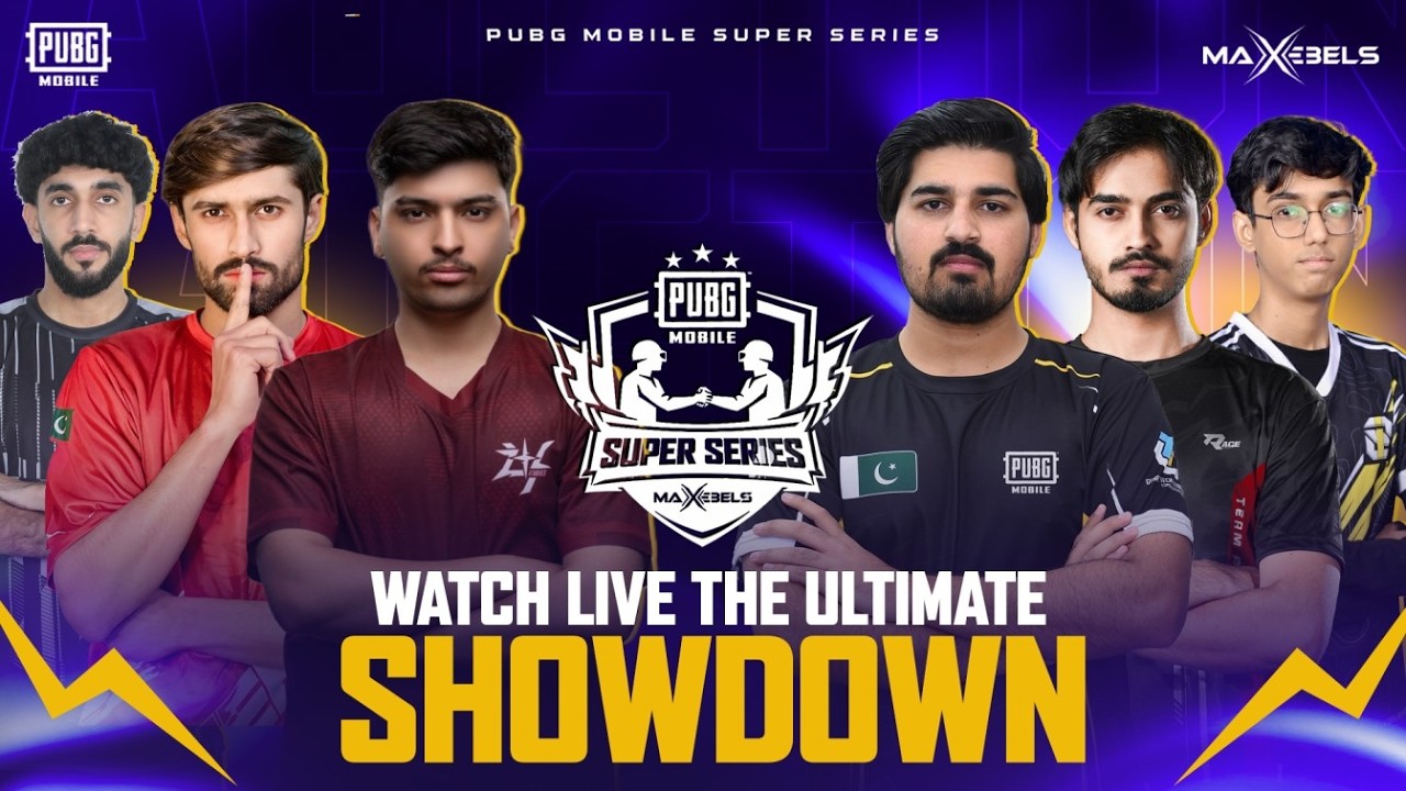 PUBG MOBILE SUPER SERIES - MAXEBELS | MATCH DAY 1 | Ft. #FALAK #CRYPTO #TEENWOLF #ANONYMOUS