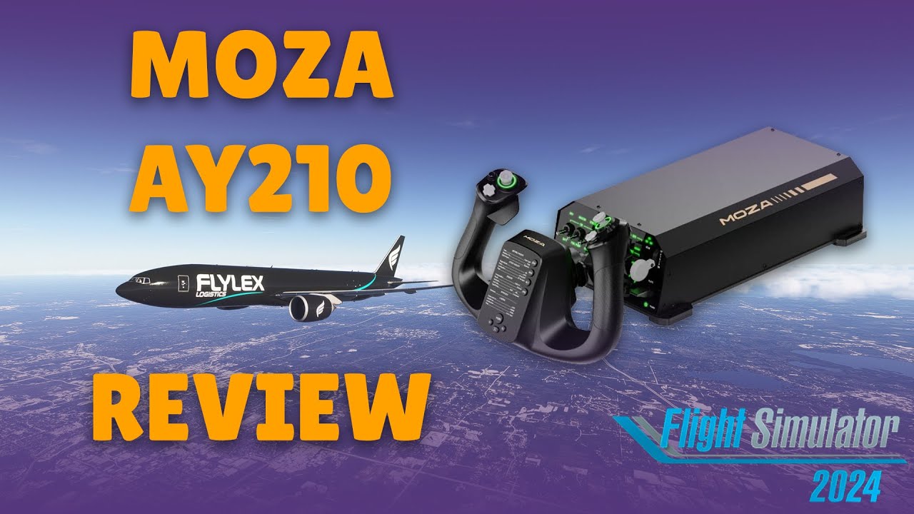 Полные впечатления и обзор MOZA AY210 | MSFS 2024