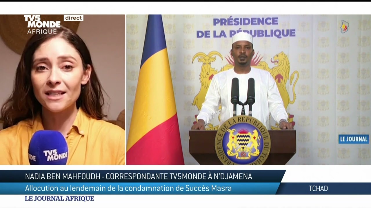 Tchad : allocution apr&egrave;s la condamnation de S. Masra