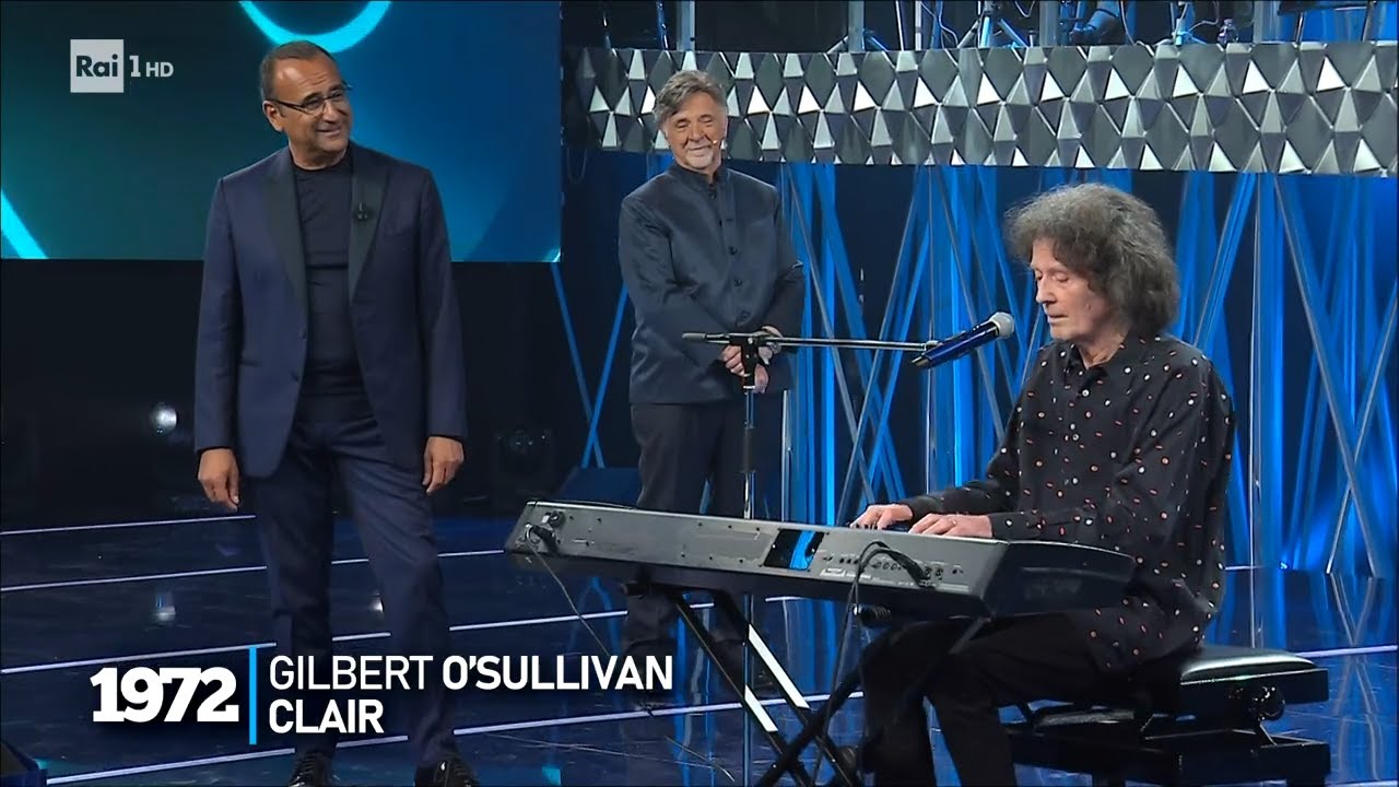 Gilbert O'Sullivan canta 