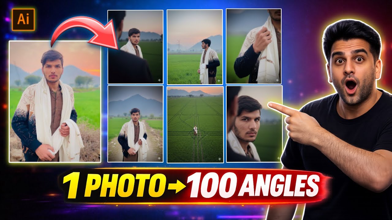 How to Convert 1 Photo into Unlimited Angles Using AI Gemini (Step by Step)