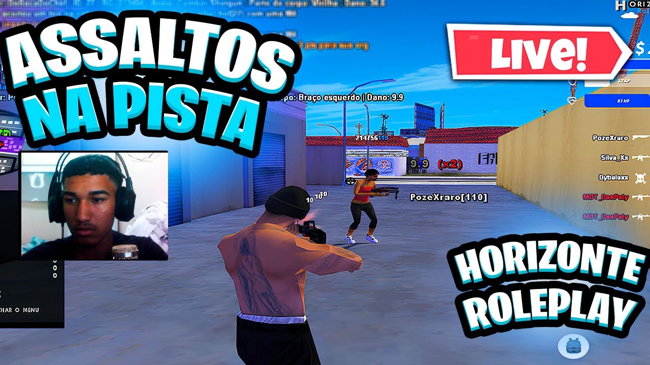 LIVE ON🔵DOMINGÃO DE AÇÃO🔵MINIGAMES COM INSCRITOS🔵HORIZONTE RP🔵BRASIL ROLEPLAY🔵GTA RP SAMP #gtarp