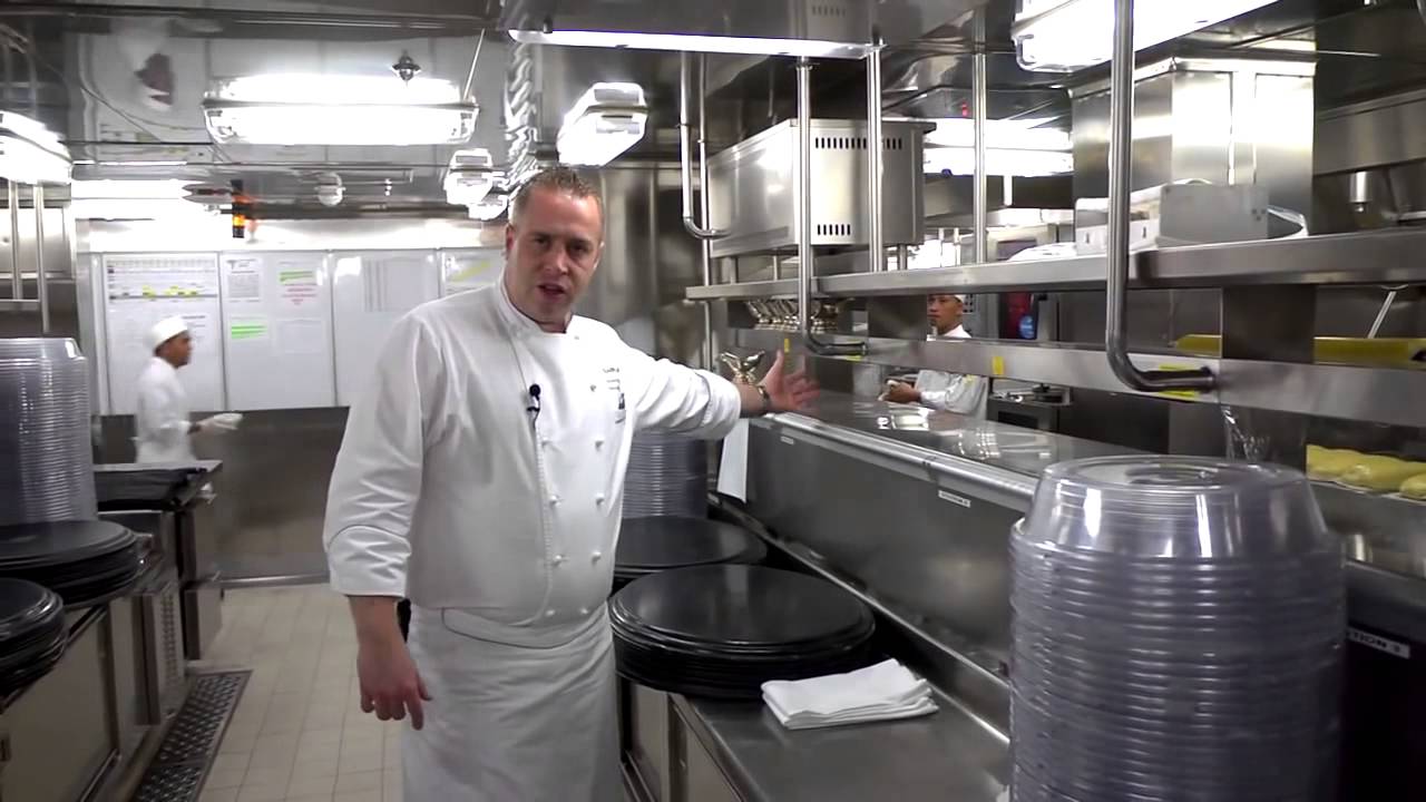 Tour the Seabourn - Galley