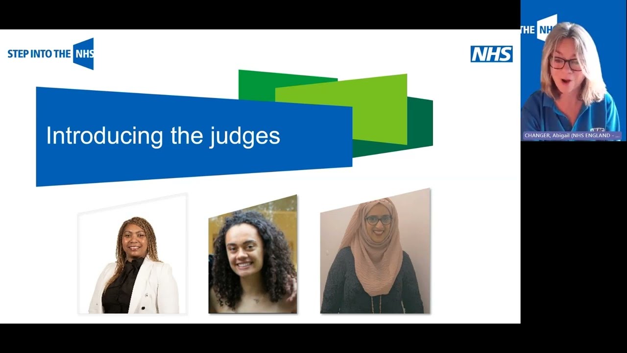 Step into the NHS day for key stage 3 (welcome session)