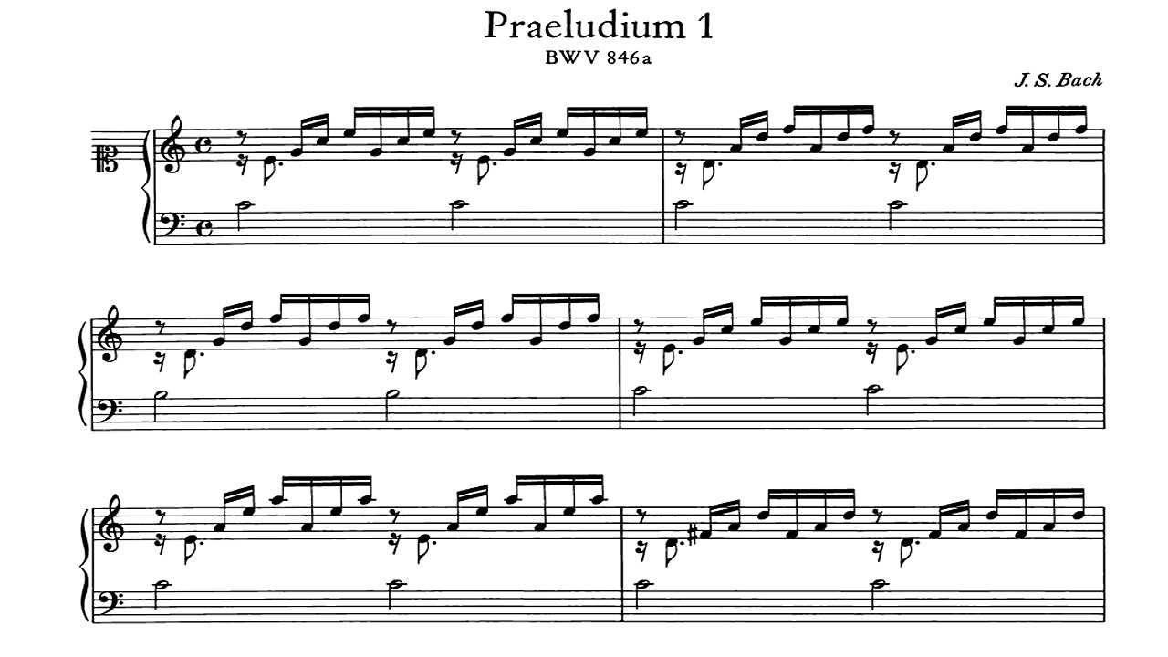 JS Bach: Prelude in C Major, BWV 846a - Transcribed by Wilhelm Friedemann Bach - Igor Kipnis, 1974