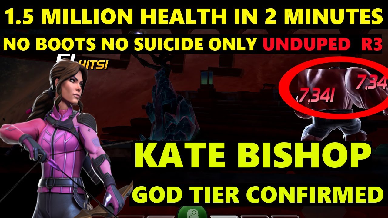 KATE BISHOP GOD TIER CHAMPION CONFIRMED MCOC