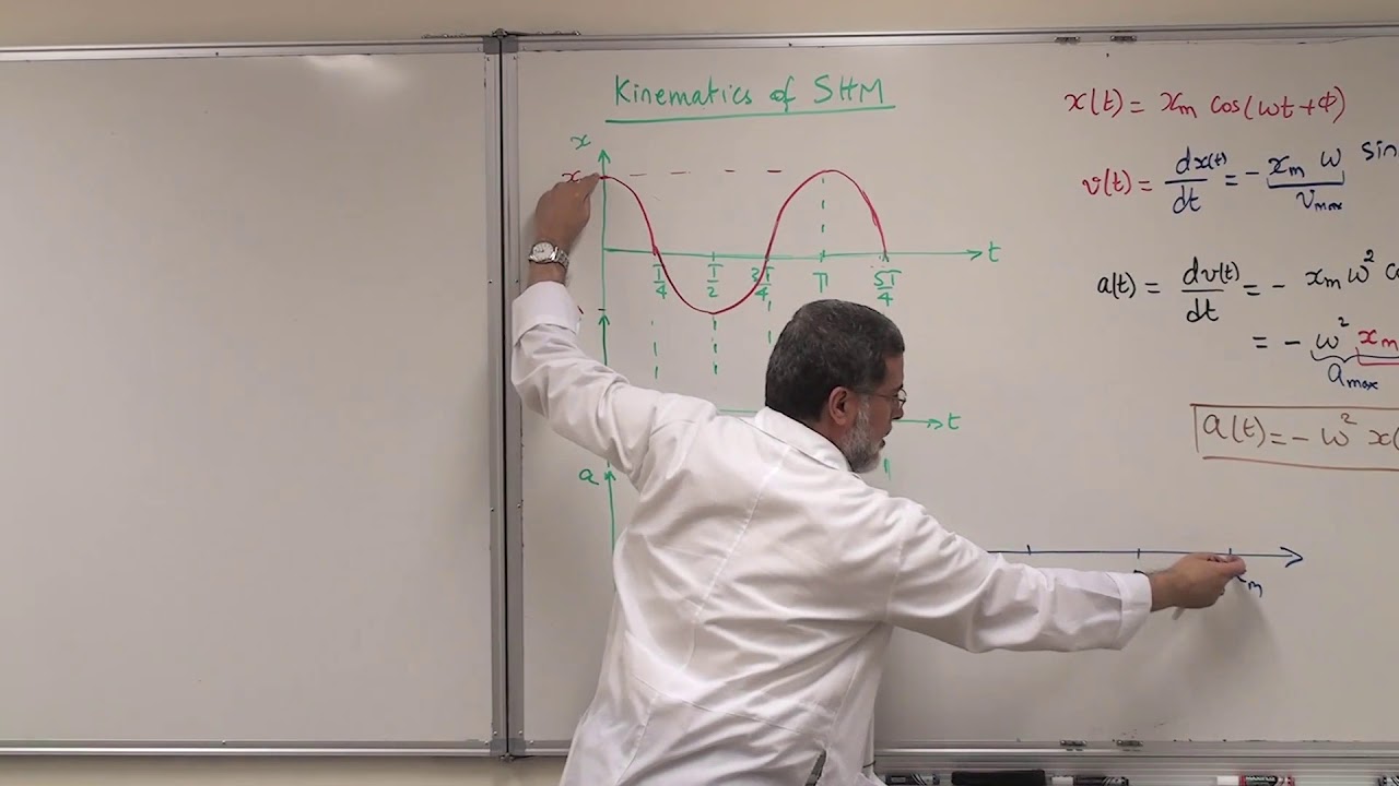 Kinematics of SHM
