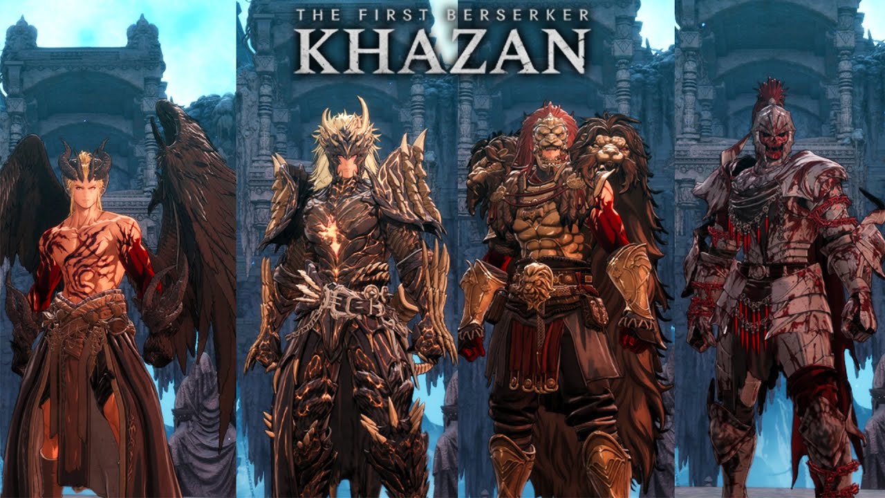 The First Berserker: Khazan All Armor Sets