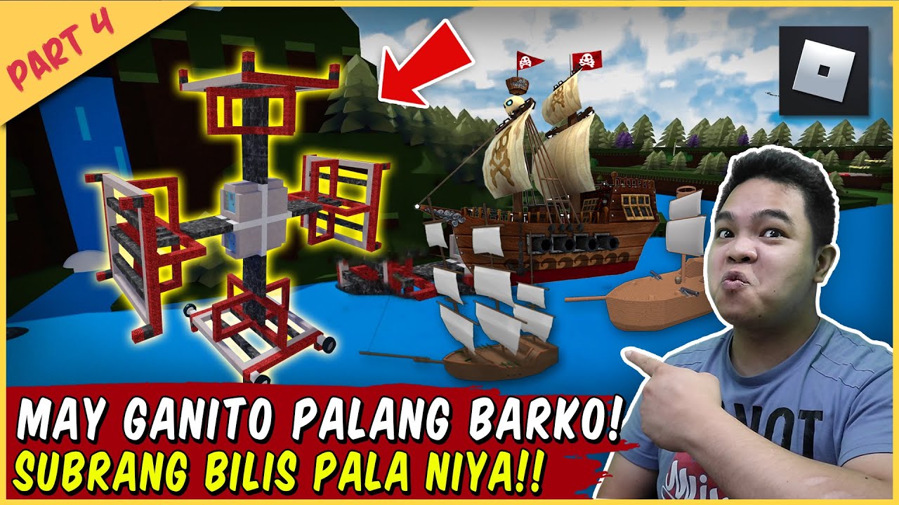 Panget ng Barkong Ito Pero Mabilis! - Build A Boat For Treasure Roblox