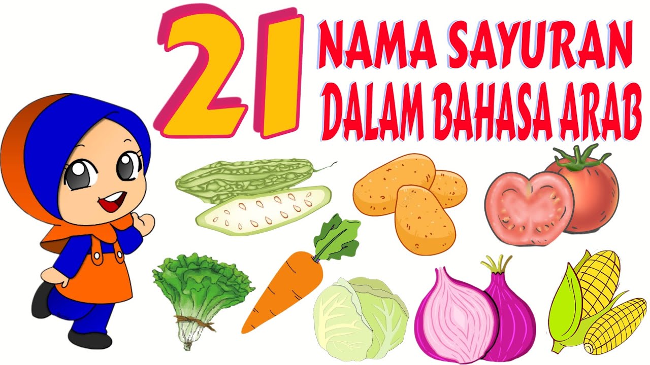 Belajar Bahasa Arab Nama Sayuran