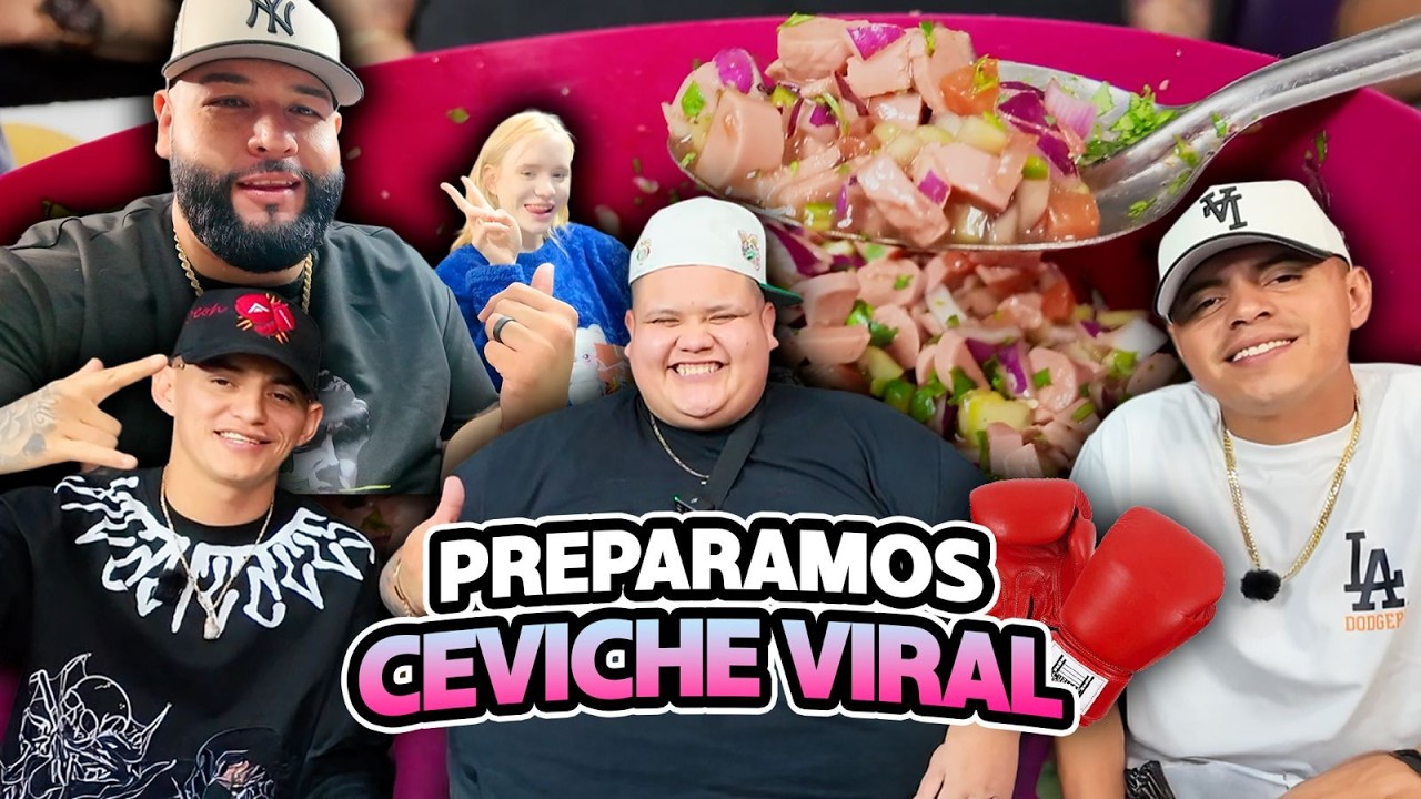 Cocinamos el FAMOSO CEVICHE WINNIE 🤤 con AIRAM PAEZ y 8Uno 😎 - La Marraniza