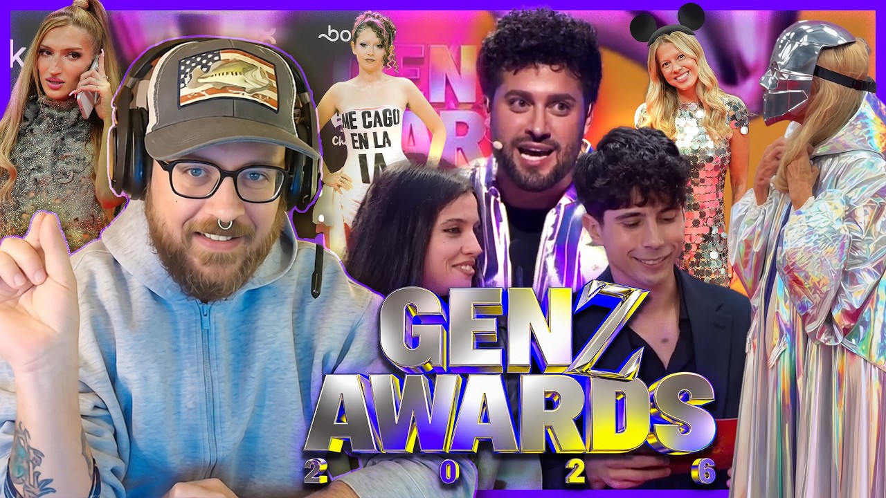 UNOS PREMIOS PARA INFLUENCERS ⭐ Premios GenZ 2026 - REACCI&Oacute;N COMPLETA