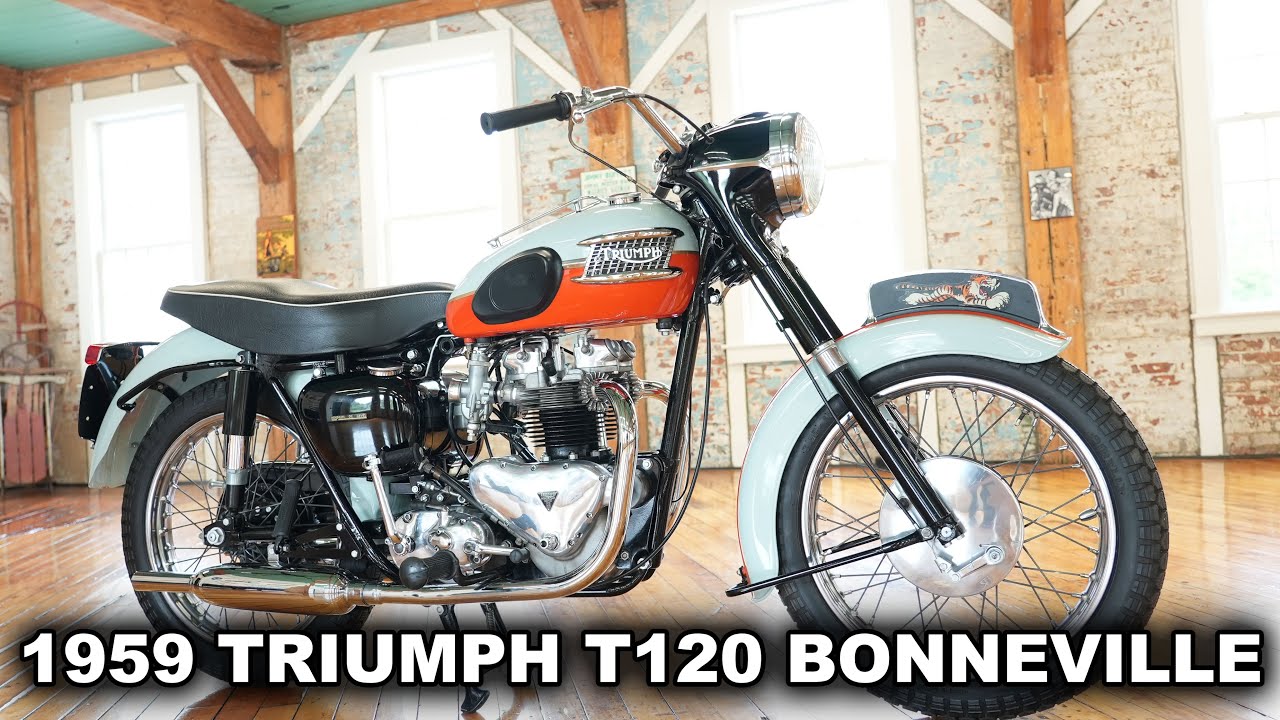 1959 TRIUMPH T120 BONNEVILLE