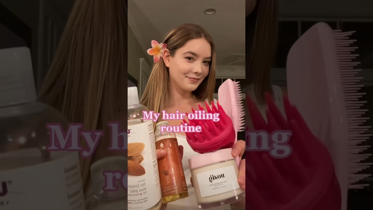 If you&rsquo;re wondering if you should try deep oiling.. the answer is: YES 💖✨ #hairoil  #haircare