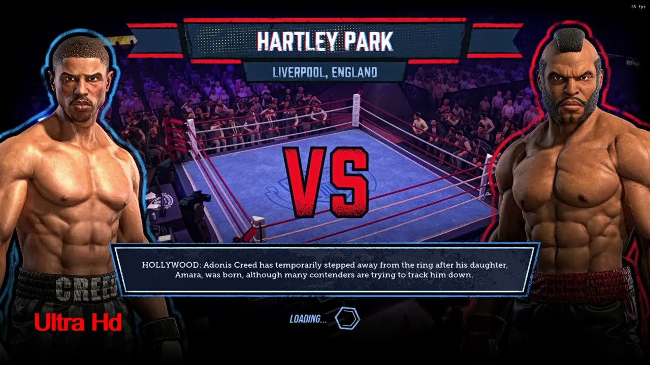 Big Rumble Boxing  Creed Champions Ultra HD - Adonis Creed VS Clubber Lang